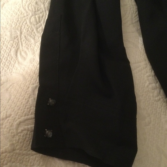 Worth Black Silk Crepe Blouse - Picture 6 of 10